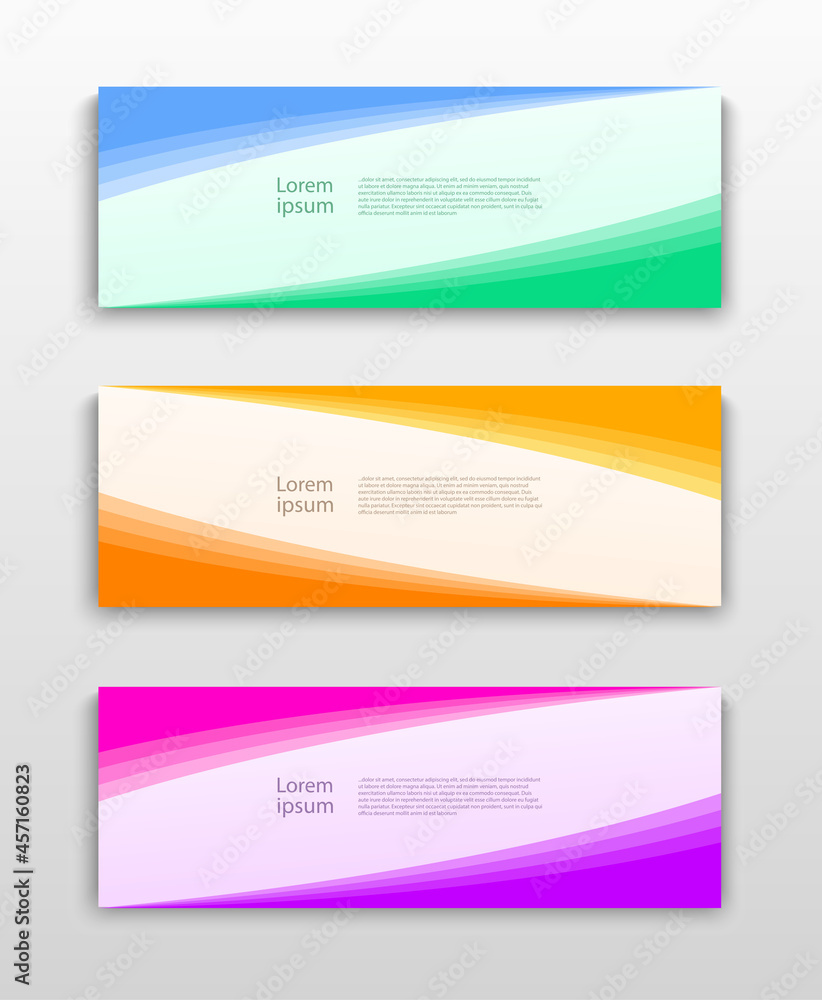 Set of Vector flyer templates. Futuristic background with copy space for inspirational and encouraging thoughts Set of Vector flyer templates. Futuristic background with copy space for inspirational and encouraging thoughts