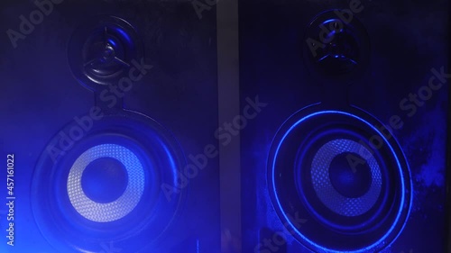 Loud speaker in the night
