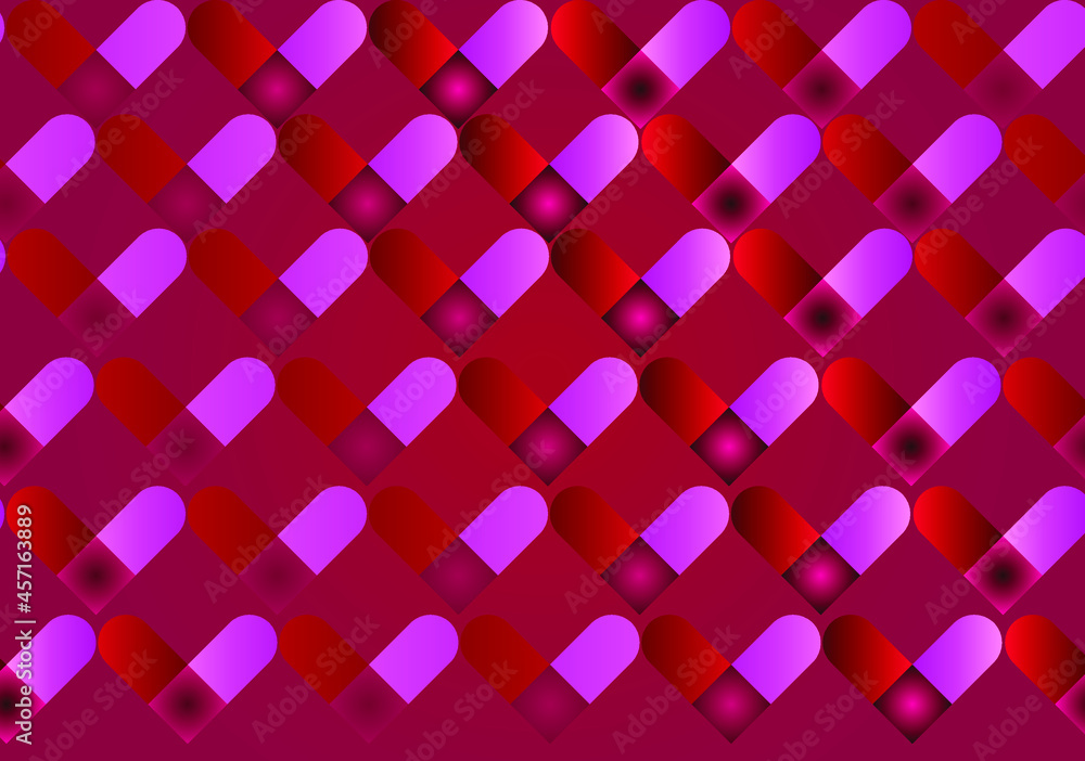 Love pattern with background Love pattern with background