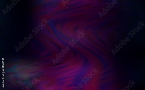 Dark Pink, Blue vector texture with milky way stars.