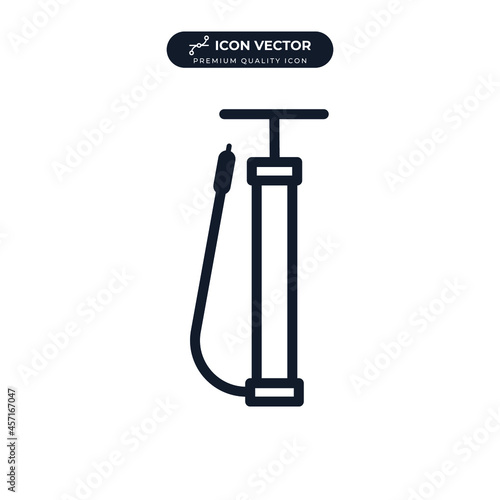 Air Pump icon symbol template for graphic and web design collection logo vector illustration