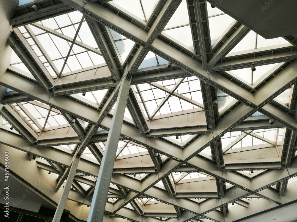 glass roof structure