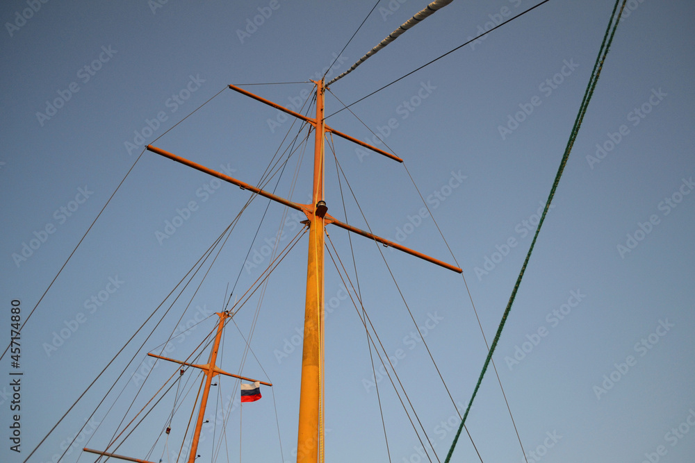 Fototapeta premium ship mast