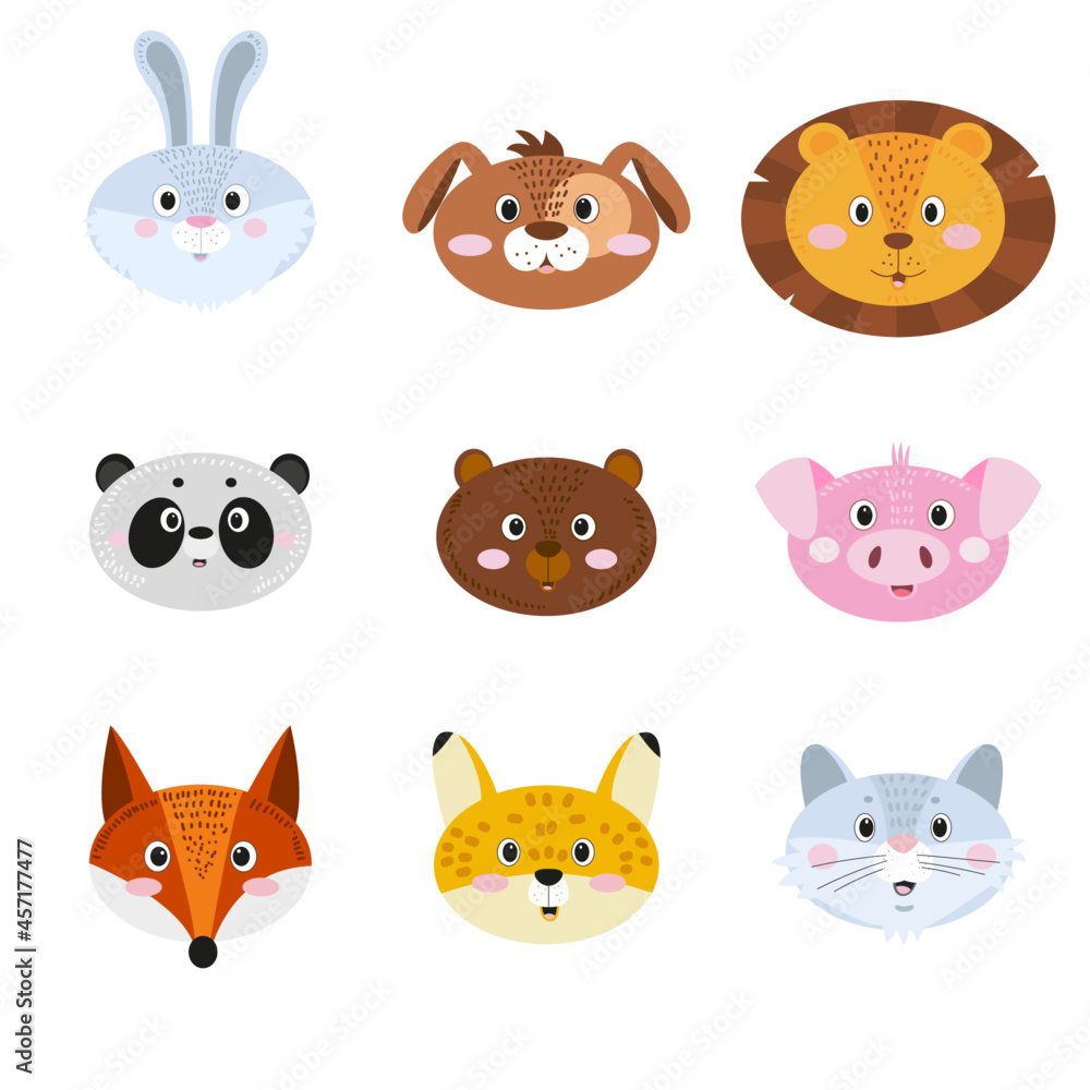 set of animals set of animals
