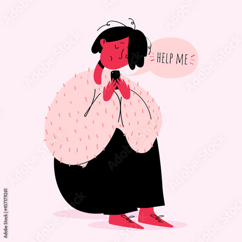 A person is unsure of himself, of his abilities. Hate yourself, your body. Apathy, unwillingness to live, depression, mental disorders, crisis. Request for help. Online support