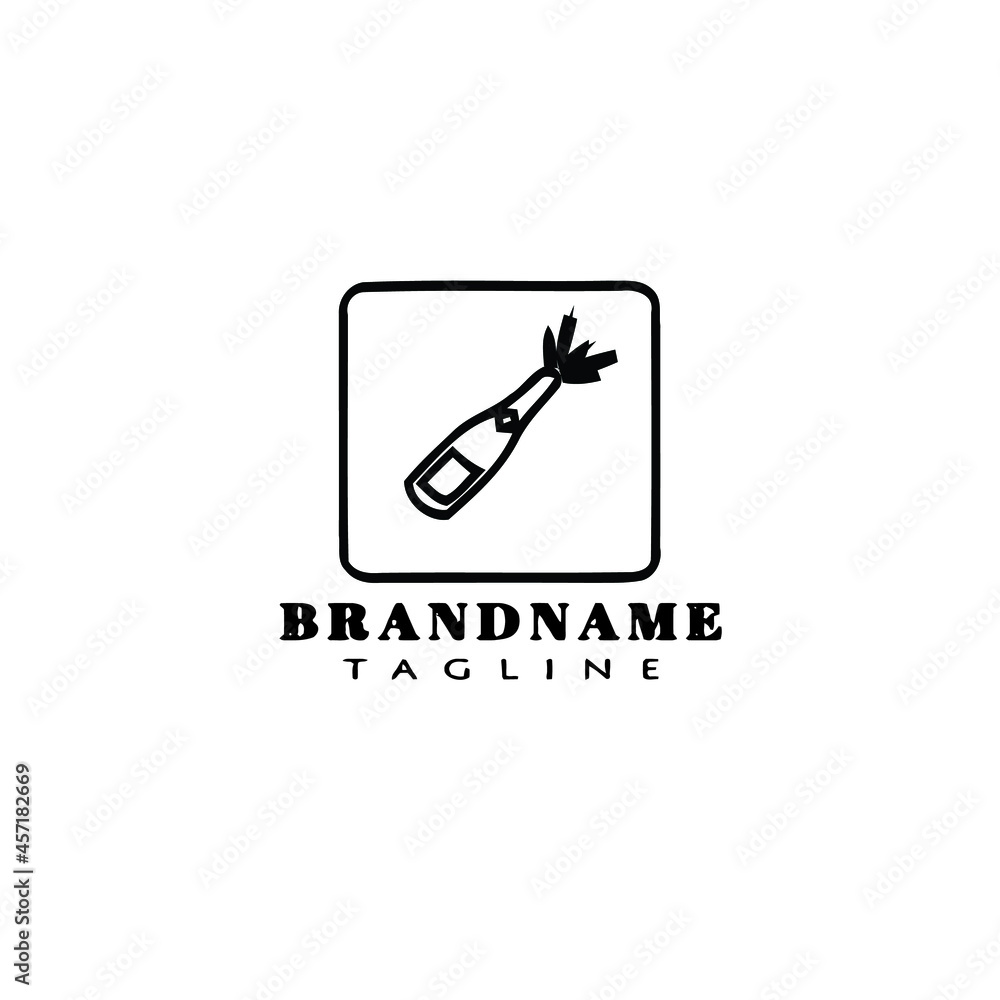 bottle logo icon design template vector bottle logo icon design template vector
