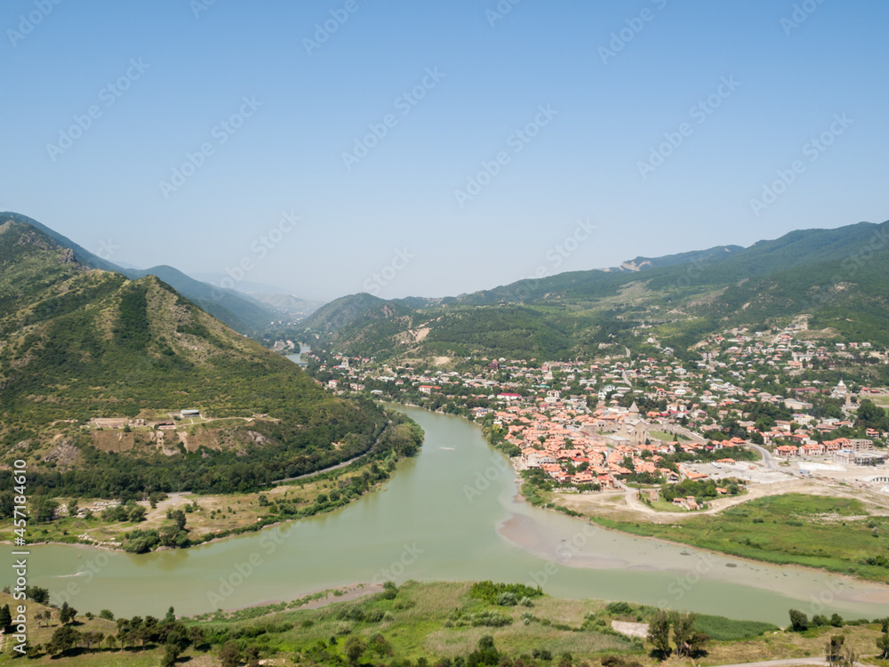 Mtskheta city view