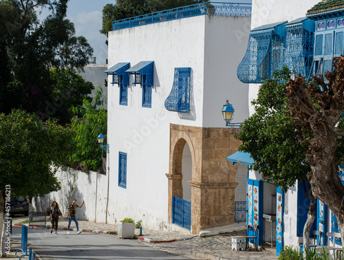 Fototapeta Naklejka Na Ścianę i Meble -  Sidi Bou Said Streets