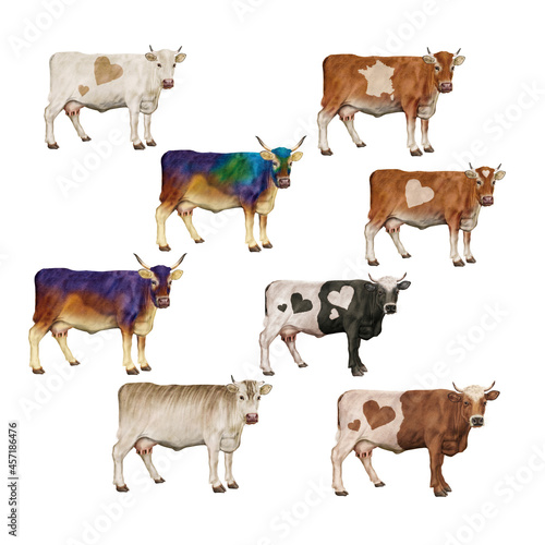  vache laiti  re  groupe de profil  animal  m  re  enfant  amour  silhouette  ferme  vecteur  illustration  taureau  boeuf  viande  b  tail  mammif  re  sauvage  mollet 