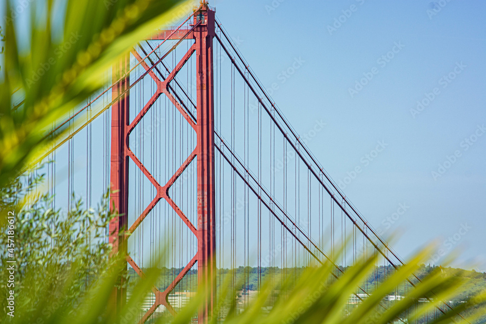 Brücke Ponte 25 de Abril Lisboa Lissabon Brücke Ponte 25 de Abril Lisboa Lissabon