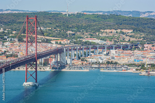 Brücke Ponte 25 de Abril Lisboa Lissabon