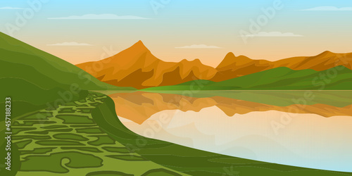 Lakeside Background

