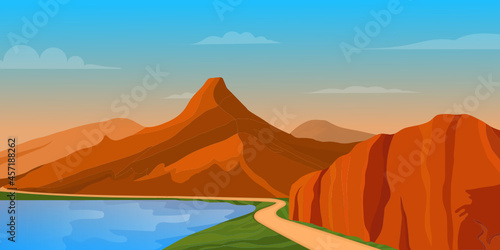Lakeside Background

