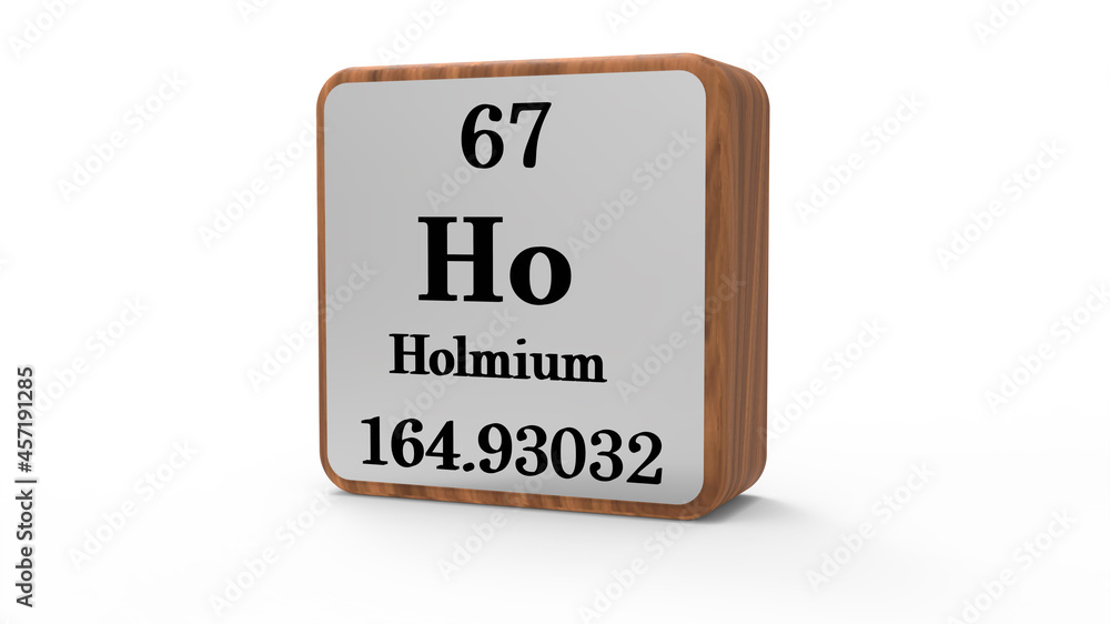 3d Holmium Element Sign. Stock image. 3d Holmium Element Sign. Stock image.