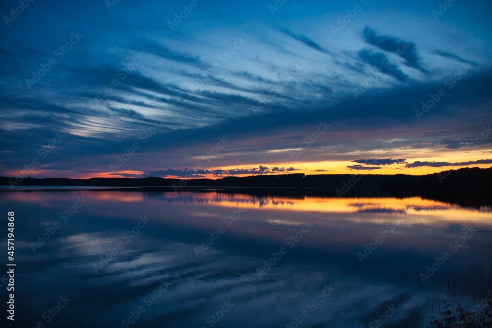 Fototapeta premium Lac de Léon (landes)