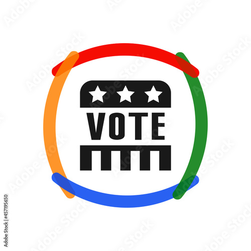 Vote - Sticker