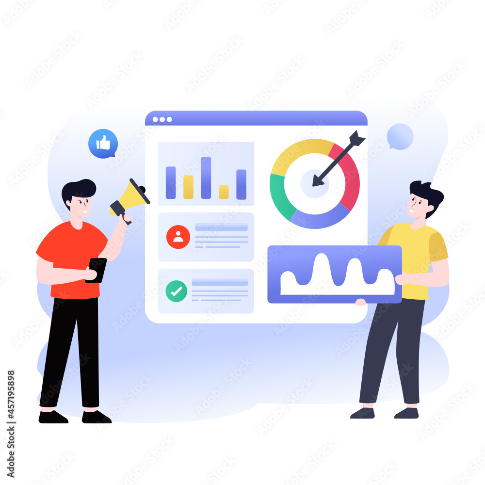 Fototapeta premium Online Marketing