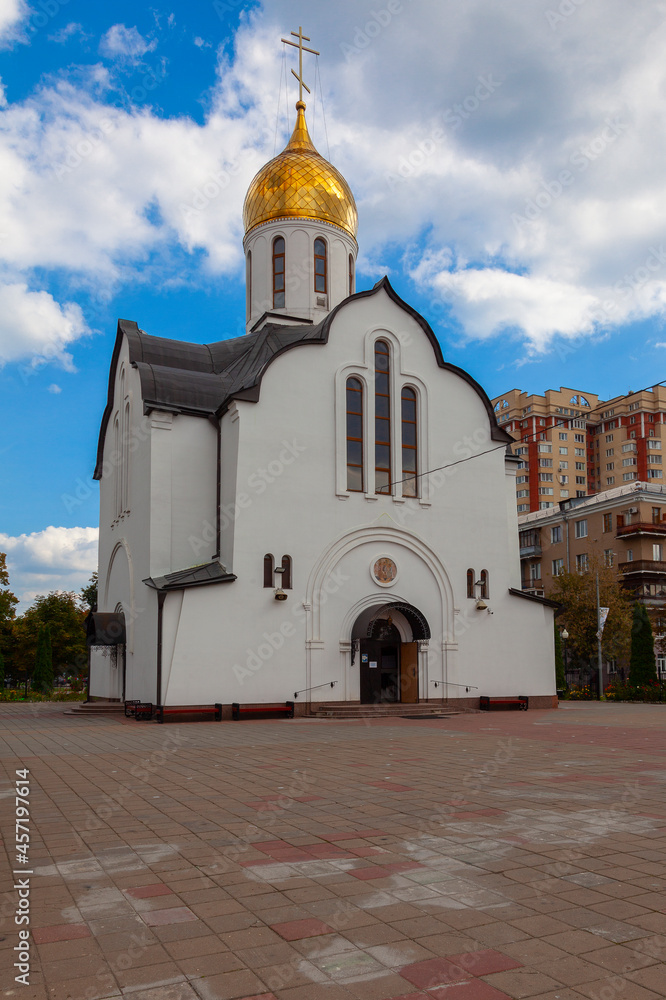 Alexander Nevsky Church in the townBalashikha, Russia
