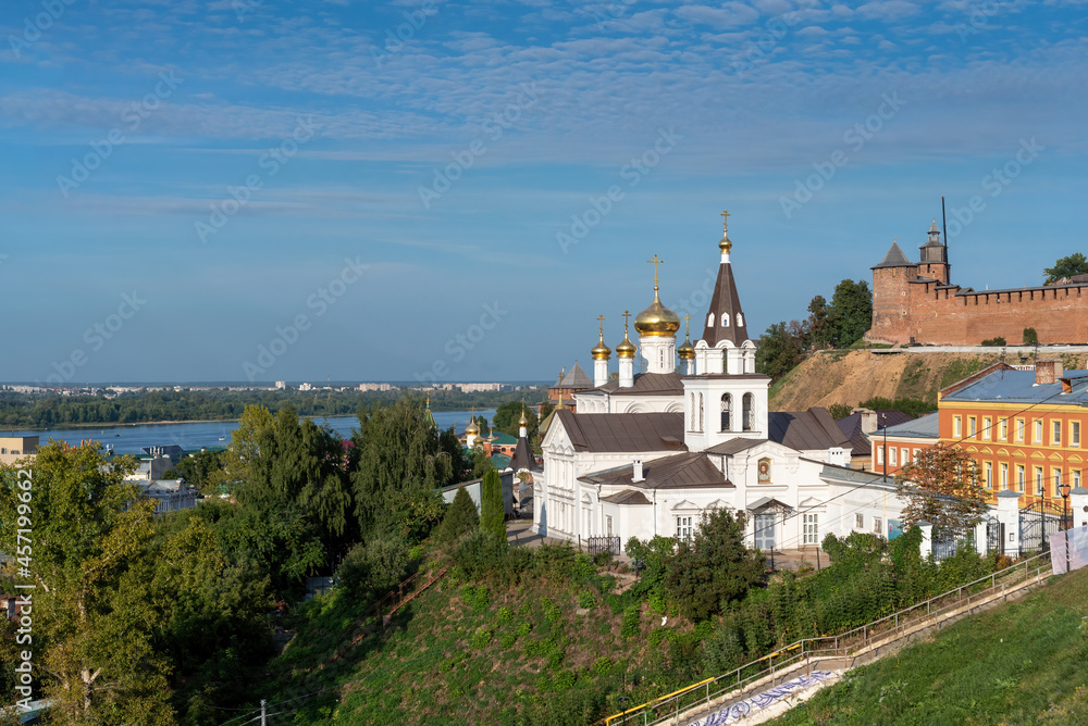 The Church of Elijah the Prophet in Nizhny Novgorod, Russia.