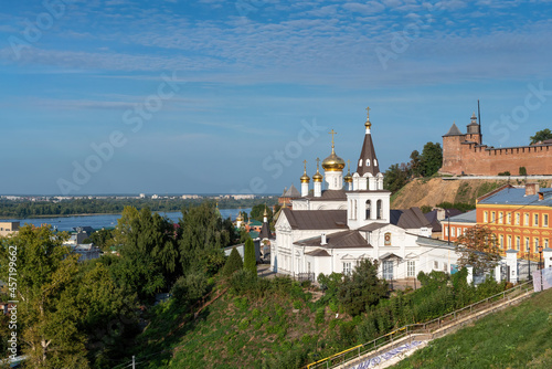 The Church of Elijah the Prophet in Nizhny Novgorod, Russia.
