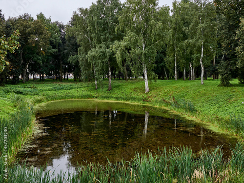 Russia. The town of Uglich. Kremlin. Mirror pond