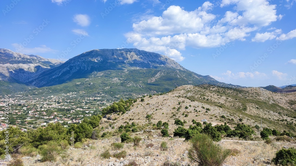 landscape with sky