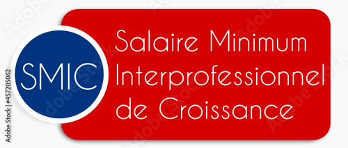 Smic bleu blanc rouge