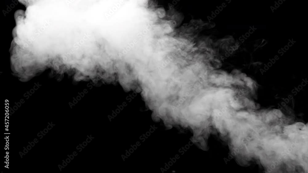 Soft fog in slow motion on dark background. Realistic atmospheric gray smoke. Abstract haze cloud. Mist effect and smoke stream effect in 4K. Soft fog in slow motion on dark background. Realistic atmospheric gray smoke. Abstract haze cloud. Mist effect and smoke stream effect in 4K.