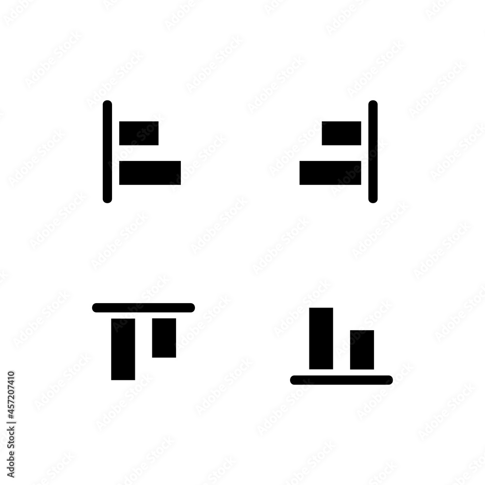 Set of black icon design vector collection concept Set of black icon design vector collection concept