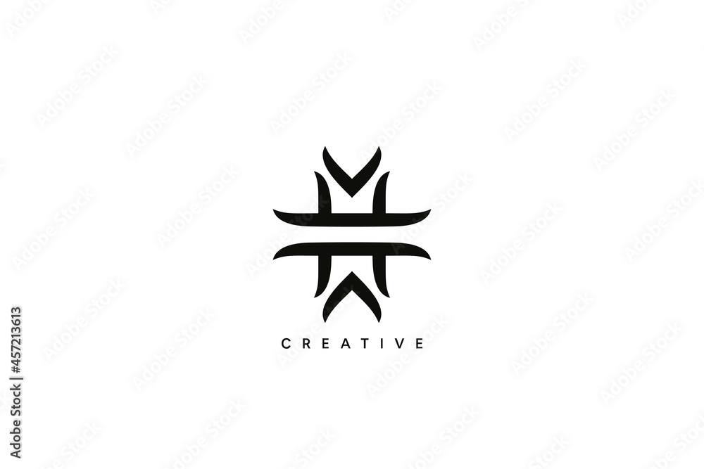 Luxury Letter H Logo Design. Simple vector based icon template. Luxury Letter H Logo Design. Simple vector based icon template.