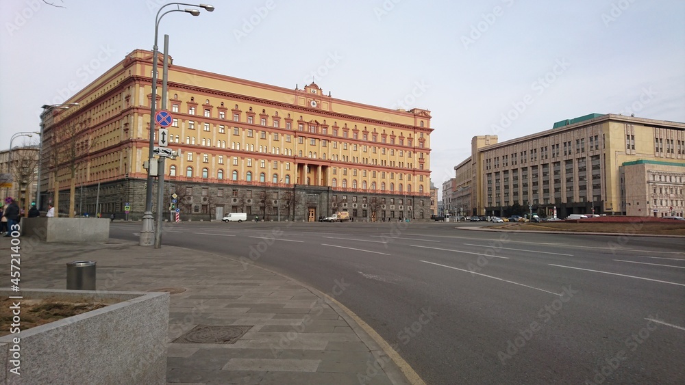 The main building of the FSS on Lubyanskaya Square in Moscow