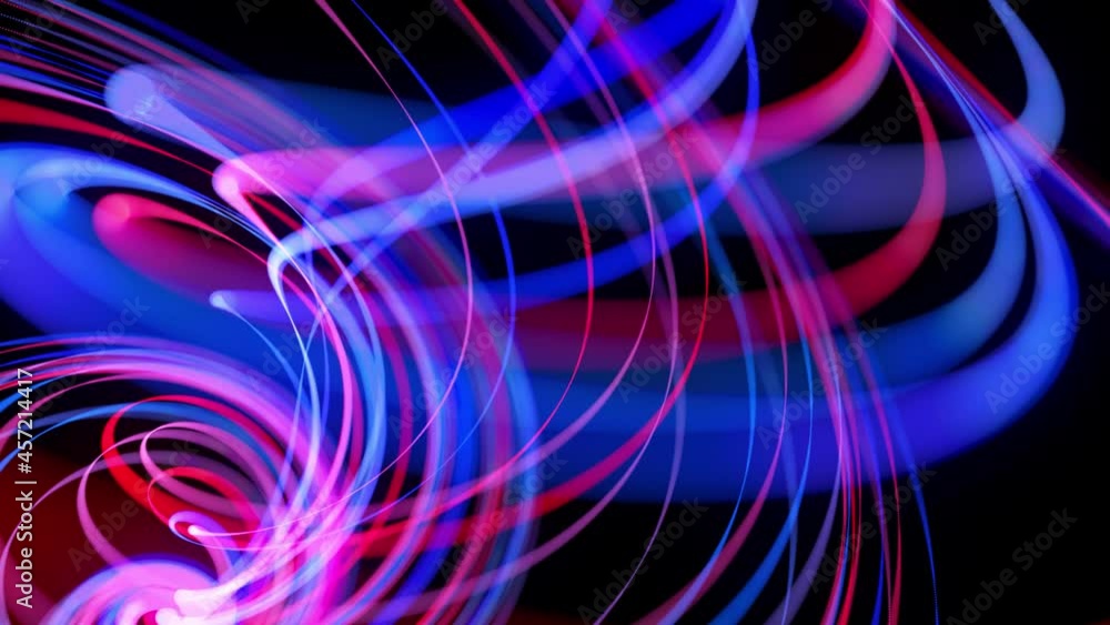 Light Process Background Light flow bg in 4k. Abstract looped background with light trails ...