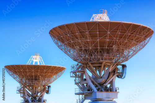 CSIRO narrabri 2 antennae sky photo