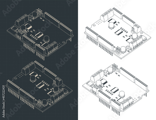 DC and Stepper motor shield for Arduino