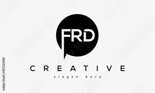 FRD creative circle letters logo design victor	
 photo