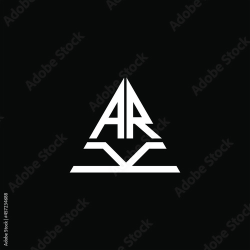 ARK letter logo creative design. ARK unique design
