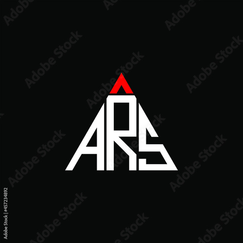 ARS letter logo creative design. ARS unique design
 photo