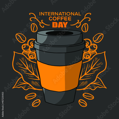 International coffee day  photo