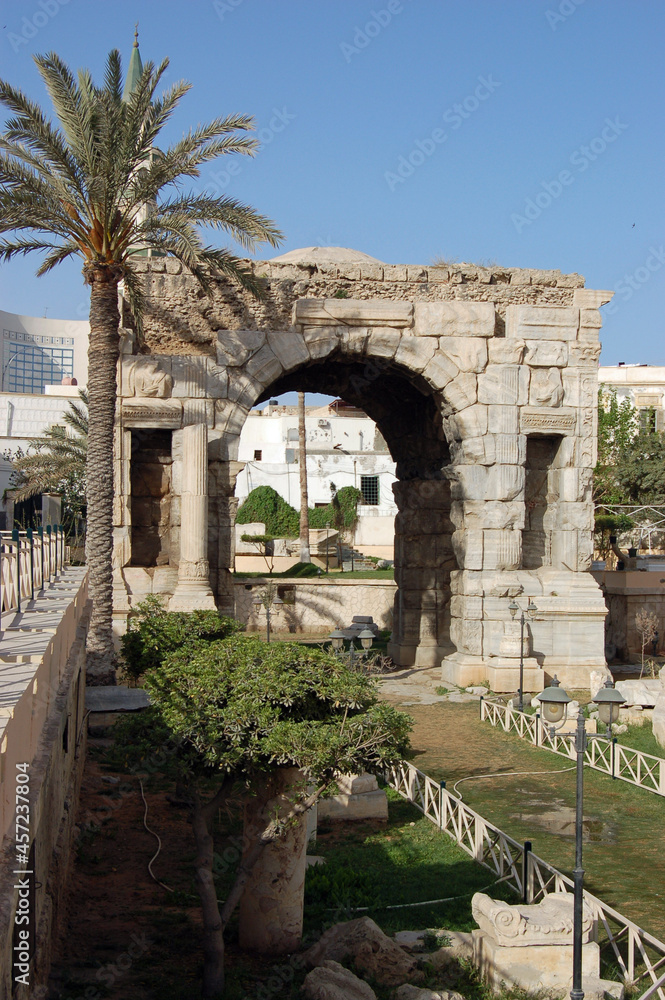 Arch of Marcus Aurelius, Tripoli, Libya