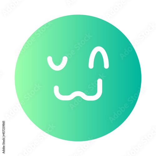 crazy gradient icon