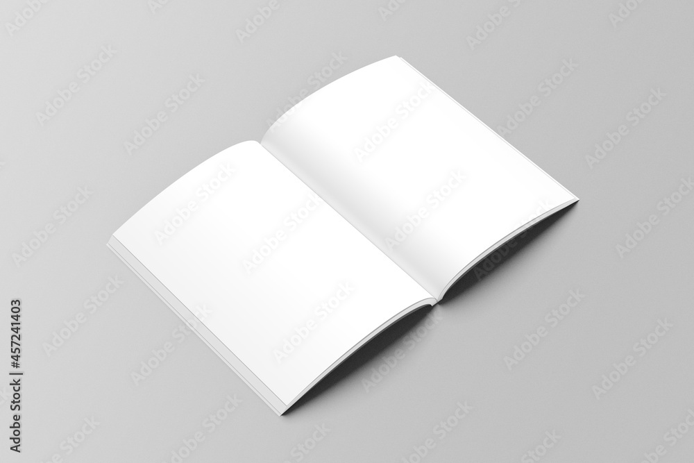 Blank Magazine Mockup Blank Magazine Mockup