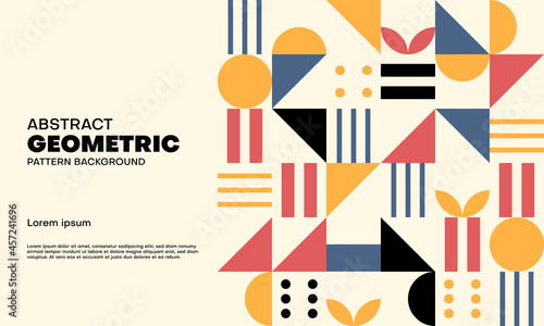 abstract geometric pattern background