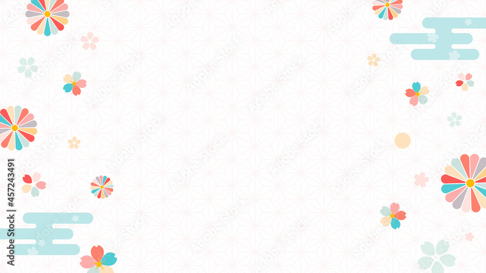pastel colored japanese pattern background pastel colored japanese pattern background
