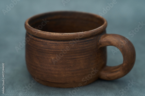       Ceramics  a ceramic product made with your own hands  made on a potter s wheel  a jug  a mug