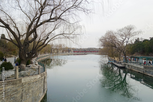 中国 北京 北海公園の美しい風景 © Wtake400