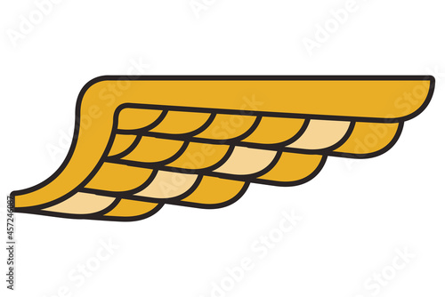 golden wing emblem