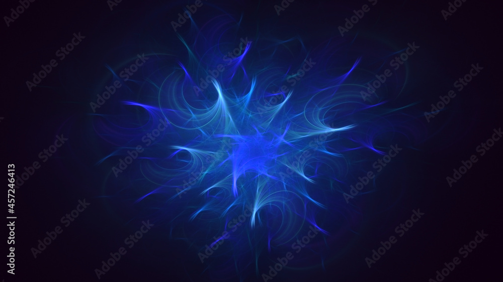 3D rendering abstract colorful fractal light background 3D rendering abstract colorful fractal light background