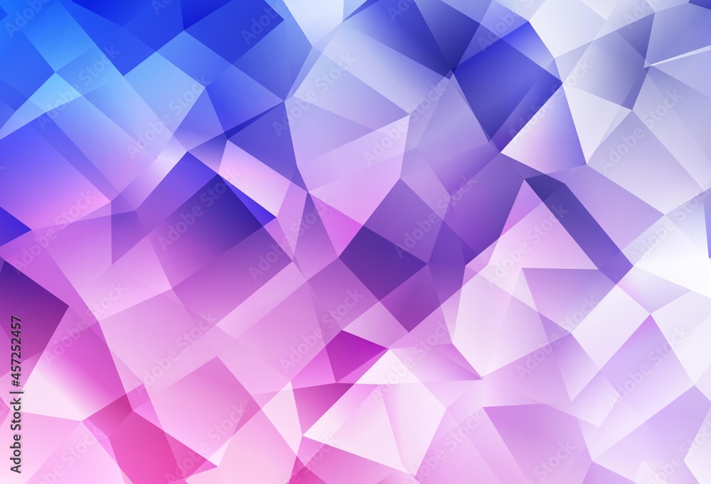 Light Purple, Pink vector gradient triangles texture. Light Purple, Pink vector gradient triangles texture.