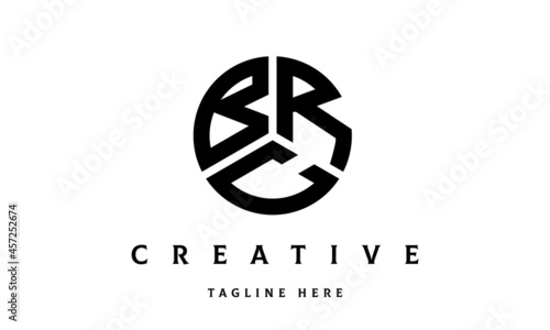 BRC creative circle three letter logo