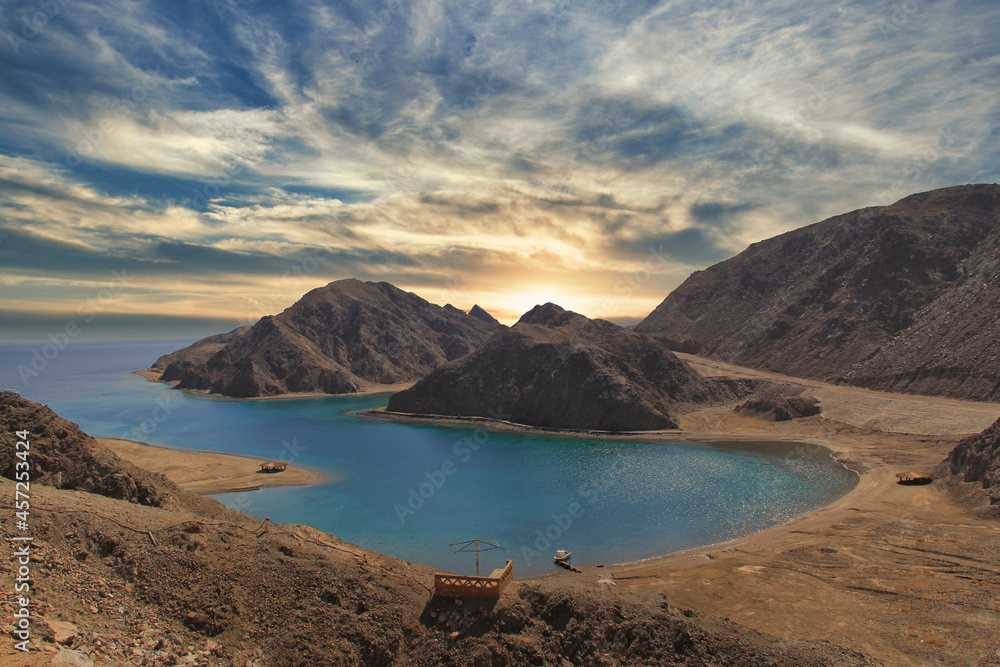 Obraz premium view of bay